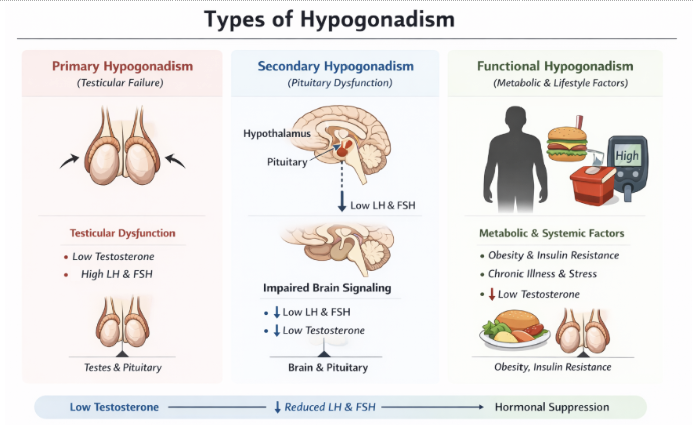 Origins of functional hypogonadism
