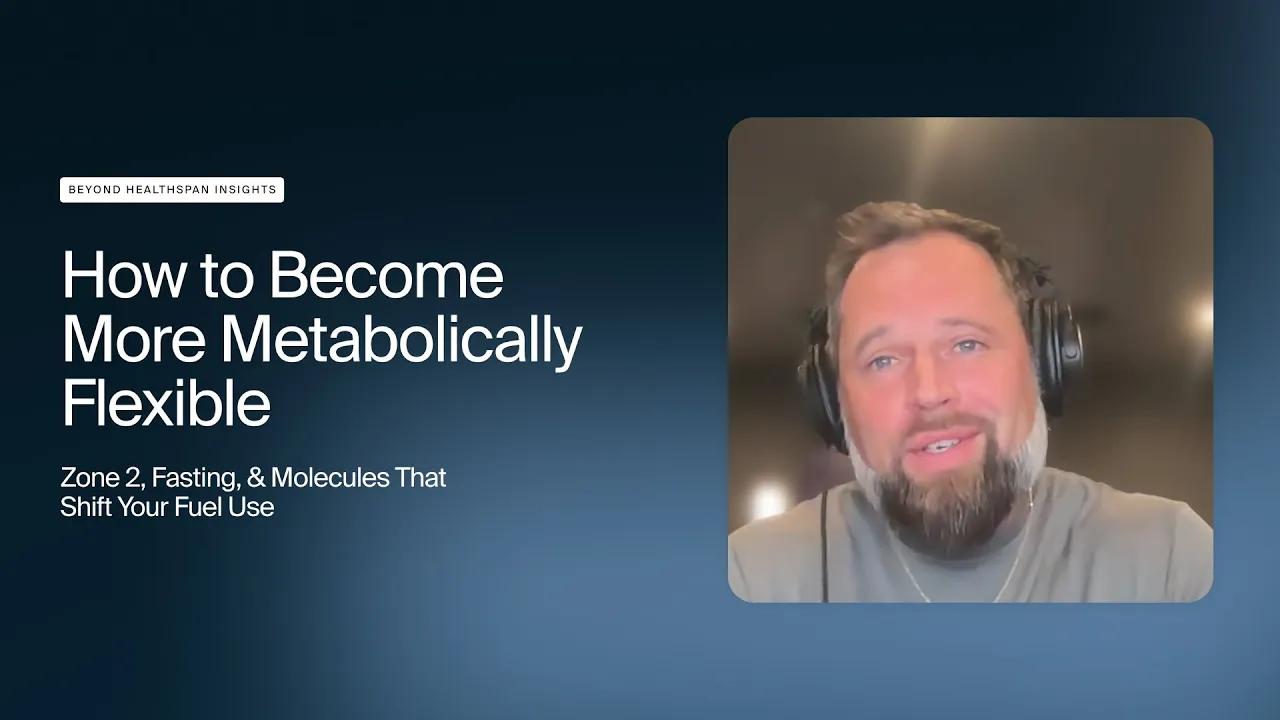 What Is Metabolic Flexibility? How It Impacts Fat Loss, Energy, and Longevity